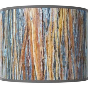 Giclee Glow Bark Giclee Round Drum Lamp Shade