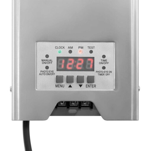 Kichler 200-Watt 12-Volt Multi-Tap Landscape Lighting Transformer with Digital Timer - Image 3