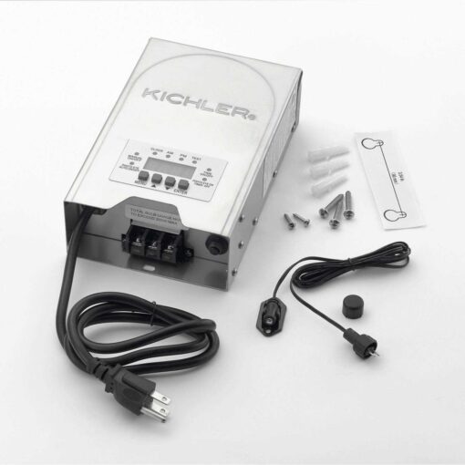 Kichler 200-Watt 12-Volt Multi-Tap Landscape Lighting Transformer with Digital Timer - Image 4