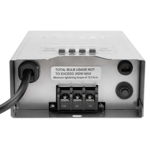 Kichler 200-Watt 12-Volt Multi-Tap Landscape Lighting Transformer with Digital Timer - Image 5