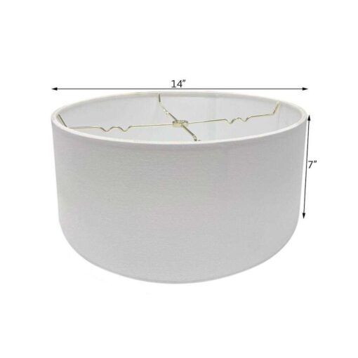 HomeConcept Shallow Drum Lampshade - Image 2