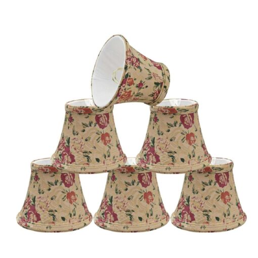 Aspen Creative Bell Chandelier Clip-On Lamp Shade - Image 2