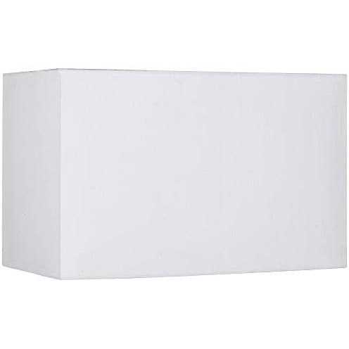 Possini Euro Design Rectangular Lamp Shade Faux Silk Large 17 inch Wide x 8 inch Deep x 10 inch High Spider with Harp and Finial Fitting 30P - Image 5