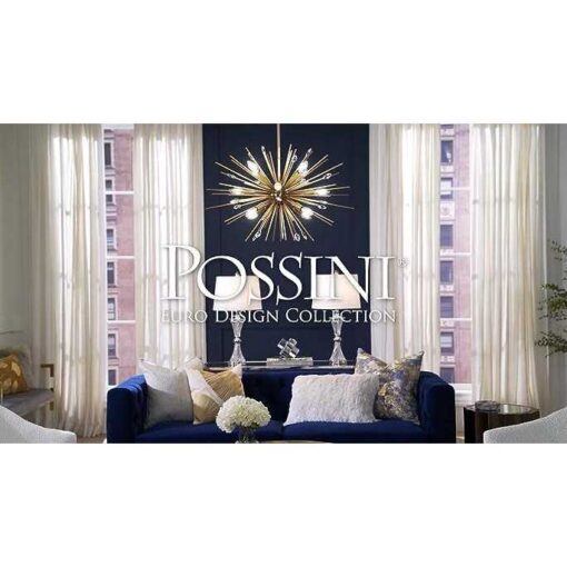 Possini Euro Design Rectangular Lamp Shade Faux Silk Large 17 inch Wide x 8 inch Deep x 10 inch High Spider with Harp and Finial Fitting 30P - Image 4