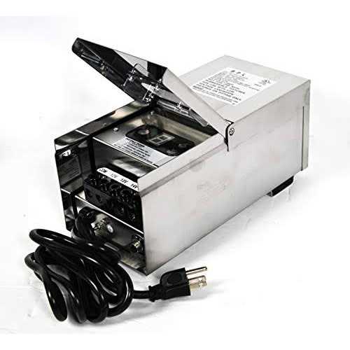 Best Pro Lighting 300W Multi Tap Stainless Steel Low Voltage Transformer - Image 3