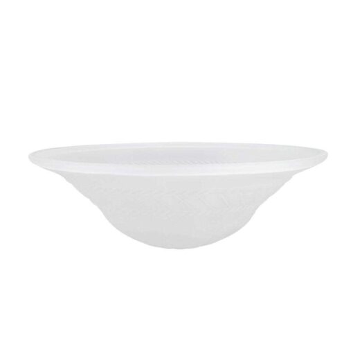 Aspen Creative 23121-01 Etched Alabaster Glass Shade for Medium Base Socket Torchiere Lamp, Swag Lamp and Pendant - Image 2