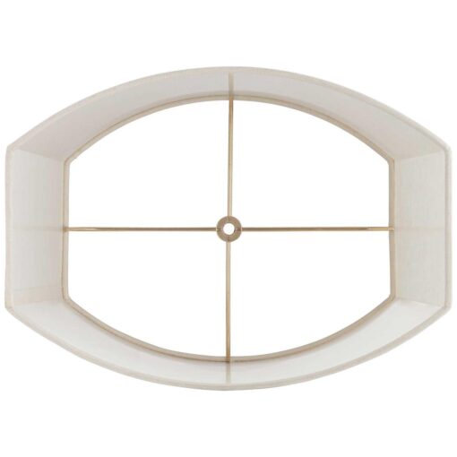 Springcrest Set of 2 Oval Lamp Shades 10/12.5×11/15×10 - Image 2