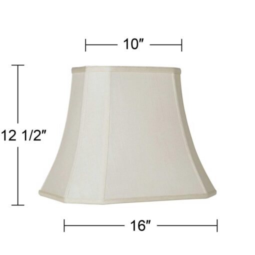 Imperial Shade Imperial Creme Rectangle Cut Corner Shade 10x16x13 - Image 4