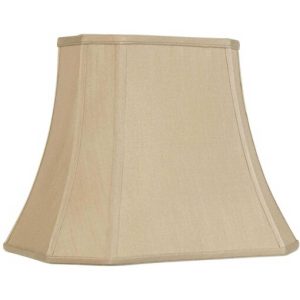 Imperial Shade Imperial Creme Rectangle Cut Corner Shade 10x16x13