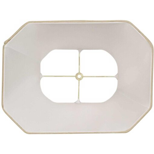 Imperial Shade Imperial Creme Rectangle Cut Corner Shade 10x16x13 - Image 4