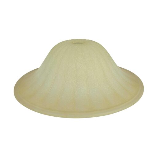 Aspen Creative 23092-01 Amber Transitional Style Replacement Torchiere Glass Shade - Image 3