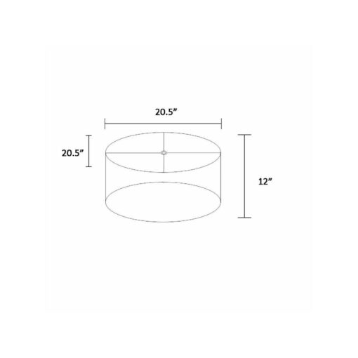 Artiva Luxor Circular Drum Lampshade with Hardback Reinforcement and Spider Fitter - Image 3