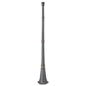 John Timberland Hepworth Bronze 76 3/4 High Post and Cap Base