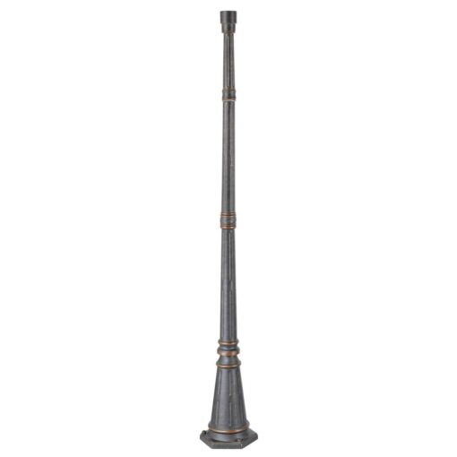 John Timberland Hepworth Bronze 76 3/4 High Post and Cap Base