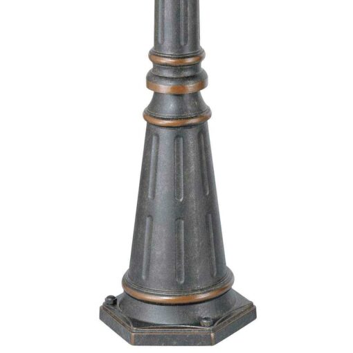 John Timberland Hepworth Bronze 76 3/4 High Post and Cap Base - Image 4