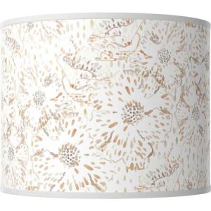 Giclee Glow Windflowers Giclee Round Drum Lamp Shade 15.5×15.5×11
