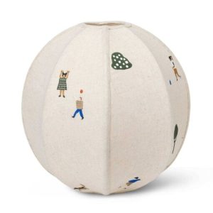 ferm LIVING The Park Embroidered Textile Lampshade