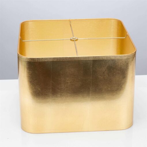 Versace Square Antique Foil Shade Lamp Shade - Image 2