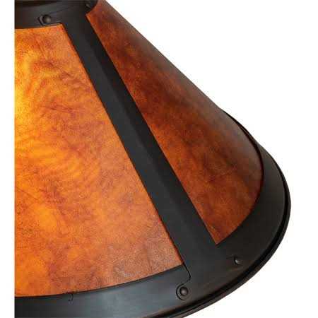 Meyda Tiffany Sutter Shade in Amber Mica - Image 4