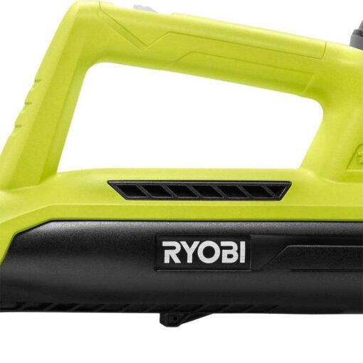RYOBI ONE+ 90 MPH 200 CFM 18-Volt Cordless Lithium-Ion Leaf Blower/Sweeper – 2.0 Ah Battery and Charger Included - Image 2