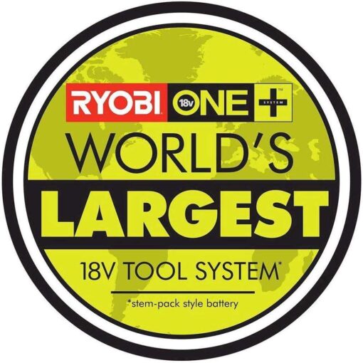 RYOBI ONE+ 90 MPH 200 CFM 18-Volt Cordless Lithium-Ion Leaf Blower/Sweeper – 2.0 Ah Battery and Charger Included - Image 4