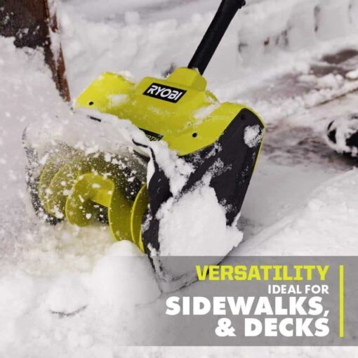 Ryobi ONE+ 18V 10 in. Single-Stage Cordless Electric Snow Shovel - Image 2