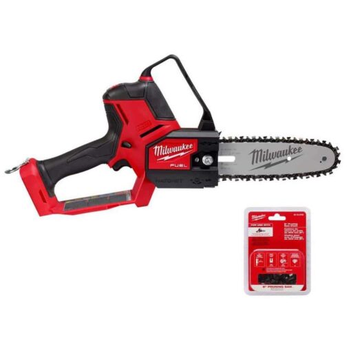 Milwaukee FUEL 8 in. 18V Lithium-Ion Brushless Electric Battery Chainsaw HATCHET with M18 - M18