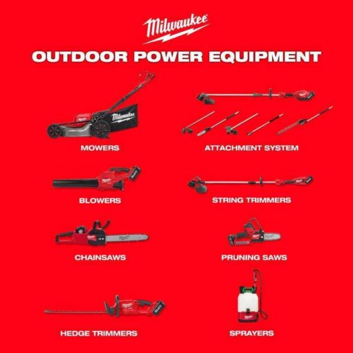 Milwaukee FUEL 8 in. 18V Lithium-Ion Brushless Electric Battery Chainsaw HATCHET with M18 - M18 - Image 5