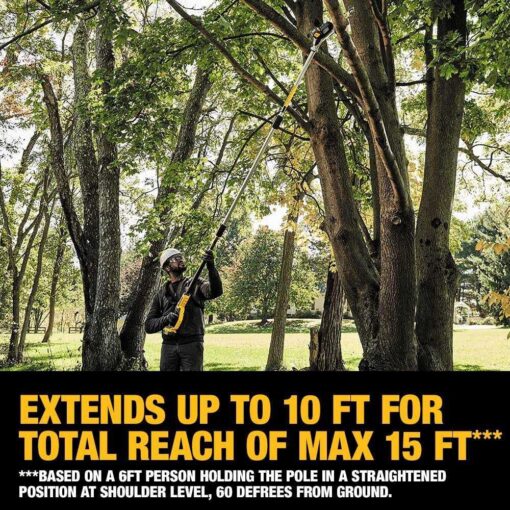 DEWALT 20V Max XR Cordless Pole Saw - Image 4