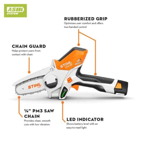 Stihl GTA 26 Garden Pruner Battery or Charger - Image 4
