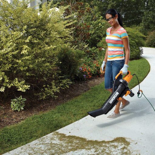 Worx TriVac 12 Amp 3-in-1 Blower/Mulcher/ Vacuum with LeafPro Collection System - Image 3