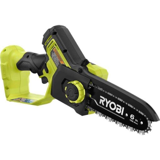 Ryobi Deal Finders ONE+ HP 18V Brushless 6 in. Battery Compact Pruning Mini Chainsaw - Image 3
