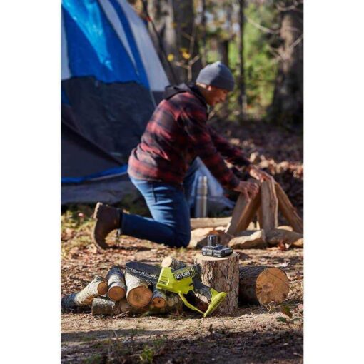 Ryobi Deal Finders ONE+ HP 18V Brushless 6 in. Battery Compact Pruning Mini Chainsaw - Image 5