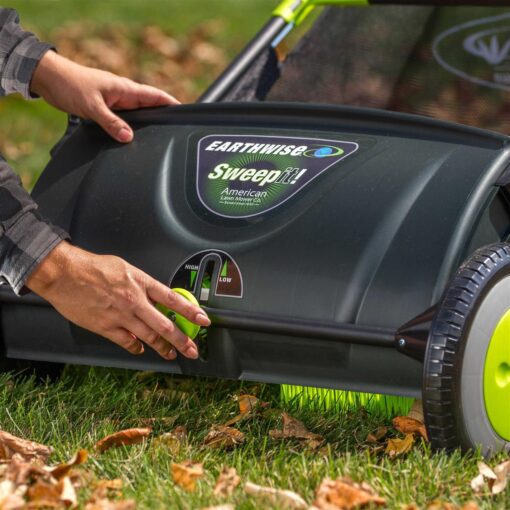 Earthwise 21 Push Lawn Sweeper - Image 2