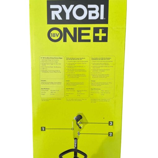 RYOBI ONE+ 18V 13 Cordless Battery String Trimmer - Image 2