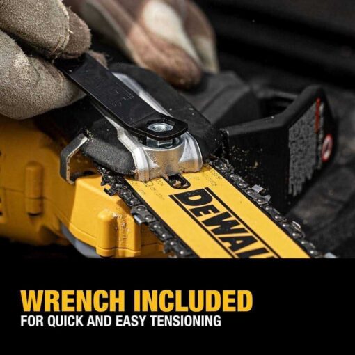 DEWALT 20V MAX 8-in. Brushless Cordless Pruning Chainsaw DCCS623B - Image 3