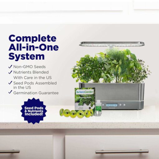 AeroGarden Harvest Elite Slim Indoor Growing Equipment - Image 4