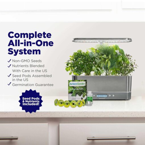 AeroGarden Harvest Elite Slim Indoor Growing Equipment - Image 2