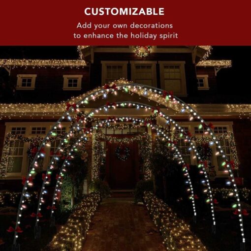 Stephan Roberts 3 Pack Light Arch for Holiday Christmas Wedding - Image 4
