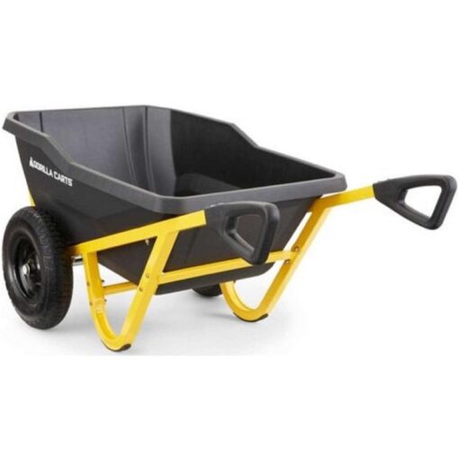 Gorilla Carts 10 cu. ft. Evolution Poly Yard Cart - Image 2