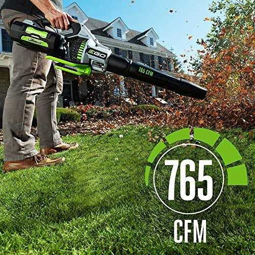 EGO Power+ 56-volt 765-CFM 200-MPH Brushless Handheld Cordless Electric Leaf Blower - LB7650 - Image 5