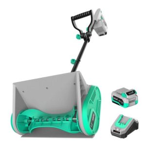 Litheli Cordless Snow Shovel 20V 12-Inch Battery Powered Snow Thrower