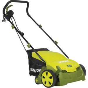 Sun Joe AJ801E Electric Lawn Dethatcher with Collection Bag