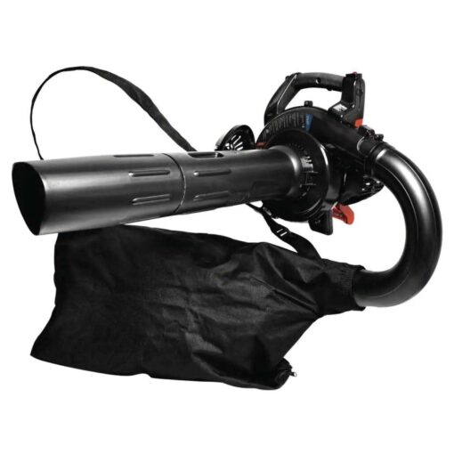 Troy-Bilt 205 MPH 450 CFM 27cc 2-Cycle Full-Crank Engine Gas Leaf Blower with Vacuum Kit Included