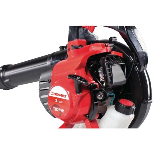 Troy-Bilt 205 MPH 450 CFM 27cc 2-Cycle Full-Crank Engine Gas Leaf Blower with Vacuum Kit Included - Image 5