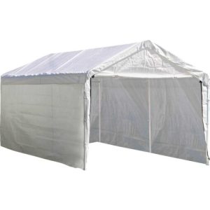 ShelterLogic White Canopy Enclosure Kit