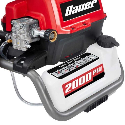 Bauer 2000 PSI Max Performance Electric Pressure Washer - Image 5
