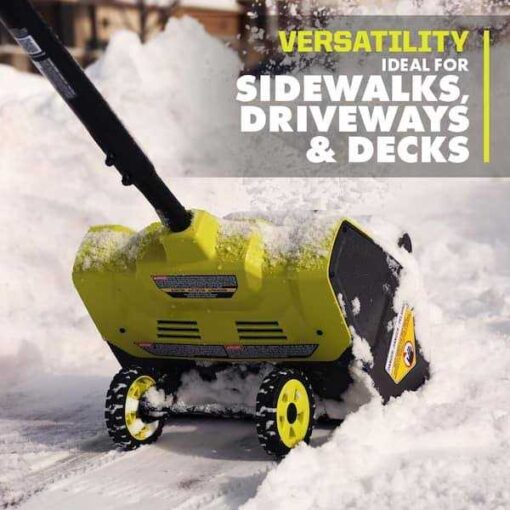 RYOBI 40V 12 Cordless Electric Snow Shovel - Image 4