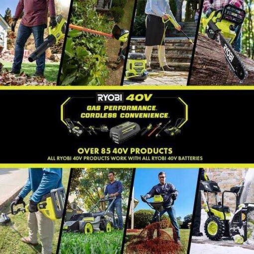 RYOBI 40V 12 Cordless Electric Snow Shovel - Image 3