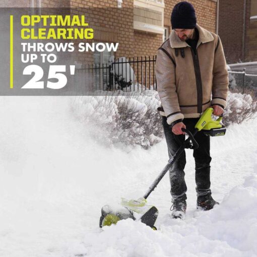 RYOBI 40V 12 Cordless Electric Snow Shovel - Image 5